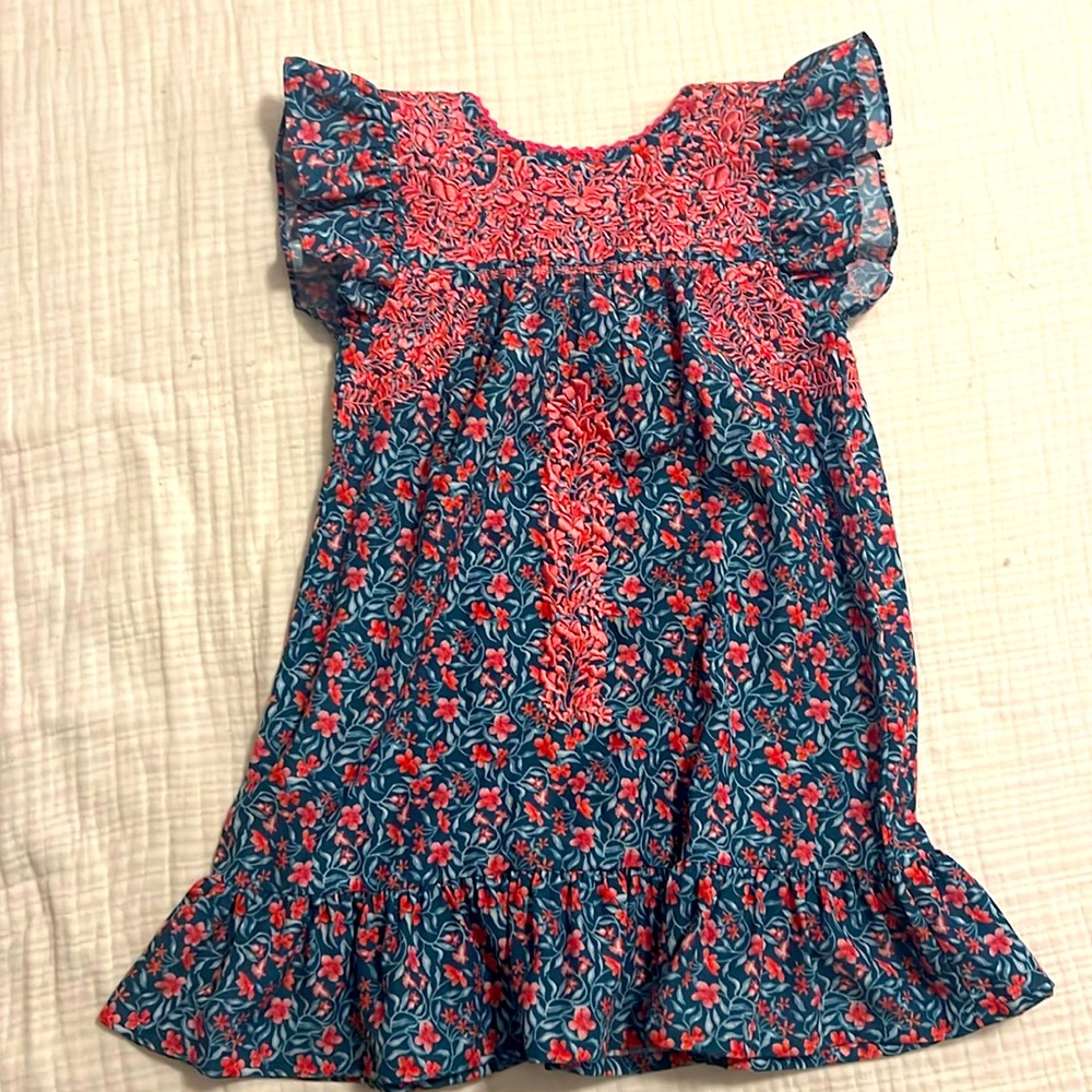 Six Honeybees Flutter Sleeve Puebla Dress (Vida Ruffle Dress)